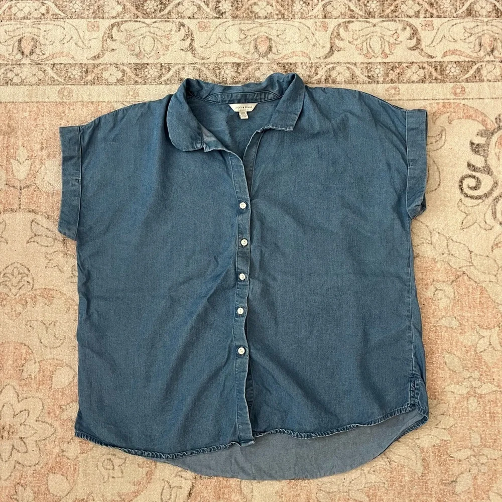 Lucky Brand Jean Top - Picture 1 of 2